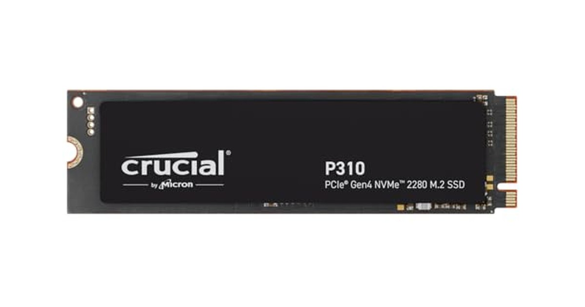 Crucial(クルーシャル) P310 1TB 3D NAND NVMe PCle4.0 M.2 SSD 最大7,100MB/秒 CT1000P310SSD8-JP 国内正規保証品 の商品画像