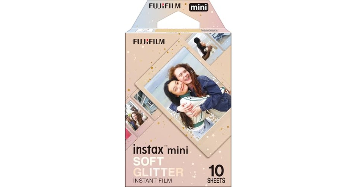 富士フイルム(FUJIFILM) インスタントカメラ チェキ用フィルム 10枚入 絵柄 (ソフトグリッター) INSTAX MINI S-GLITTER WW 1 の商品画像