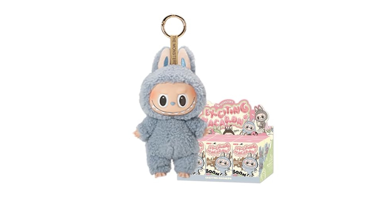 POP MART THE MONSTERS Exciting Macaron ぬいぐるみ シリーズ【1ピース】 ポップマート ガチャガチャ ブラインド ボックス フィギュア プラモデル プレミアム おもちゃ PVC ソフビ オリジナル キャラクター 誕生日 プレゼント の商品画像