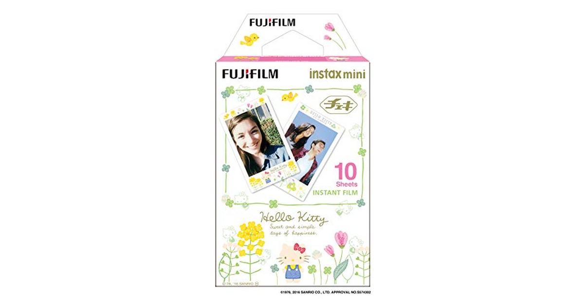 富士フイルム(FUJIFILM) インスタントカメラ チェキ用フィルム 10枚入 絵柄 (キティ) INSTAX MINI KITTY3 WW 1 の商品画像