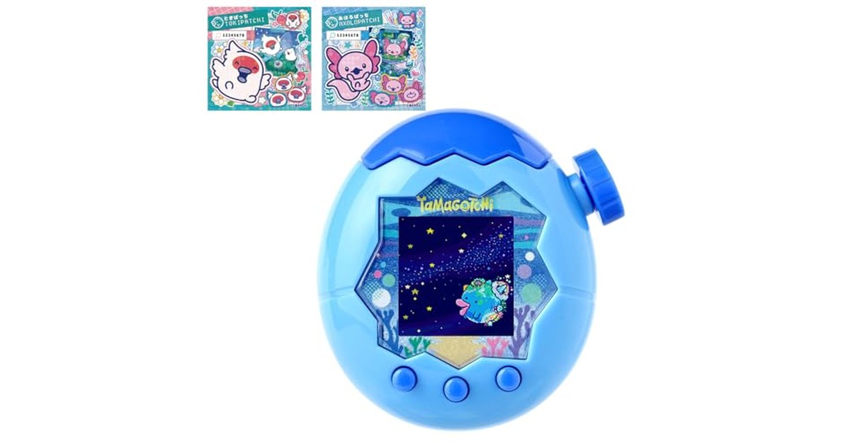 [バンダイ(BANDAI)] Tamagotchi Paradise - Blue Water（特典：Amazon.co.jp限定『たまラボステッカー：ときぱっち』＆『たまラボステッカー：あほろぱっち』付き）対象年齢 6才以上 たまごっちパラダイス の商品画像