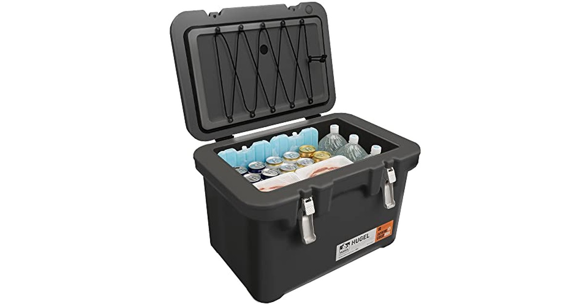 アイリスオーヤマ(IRIS OHYAMA)【13.3日保冷】 アイリスオーヤマ HUGEL 真空断熱クーラーボックス 40L チャコ-ルグレー クーラーボックス レジャークーラー アウトドア キャンプ 大型 スポーツ VITC-40 の商品画像