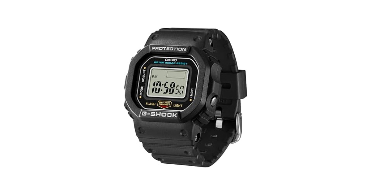 [カシオ] 腕時計 ジーショック 【国内正規品】 G-SHOCK nano 環境配慮素材採用 DWN-5600-1JR メンズ ブラック の商品画像