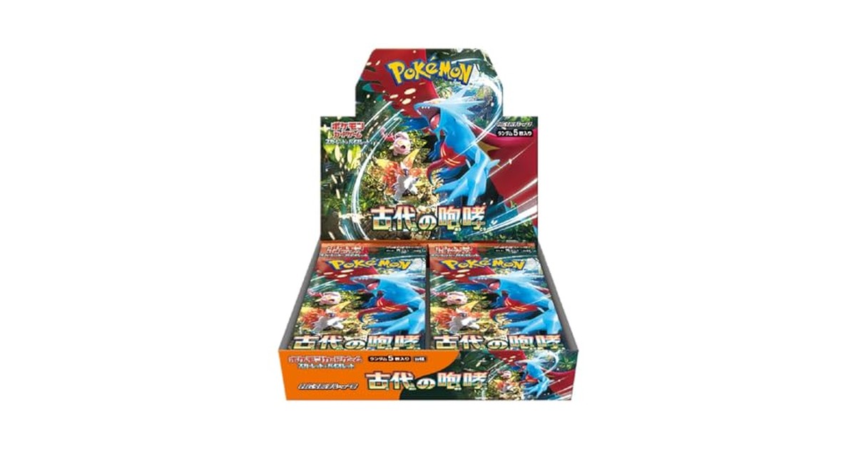 ポケモンカードゲーム スカーレット＆バイオレット 拡張パック 古代の咆哮 BOX の商品画像