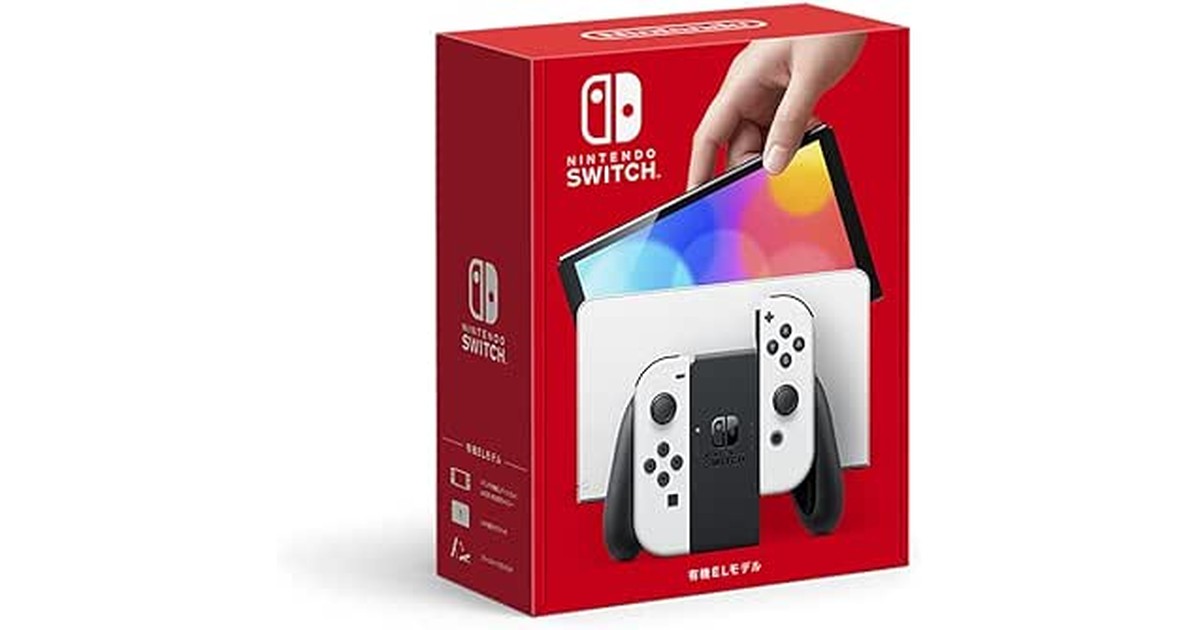 Nintendo Switch(有機ELモデル) Joy-Con(L)/(R) ホワイト の商品画像