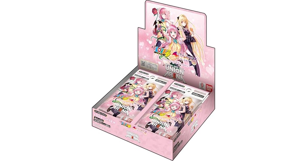 バンダイ(BANDAI) UNION ARENA ブースターパック To LOVEる-とらぶる- Memory of Heroines【UA45BT】 (BOX)16パック入り の商品画像