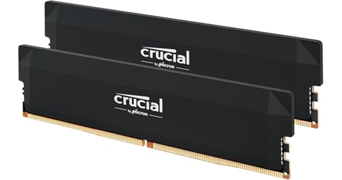 Crucial(クルーシャル) PRO (マイクロン製) デスクトップ用メモリ 16GB×2枚 DDR5-6000 オーバークロック CP2K16G60C36U5B 【国内正規代理店品】 の商品画像