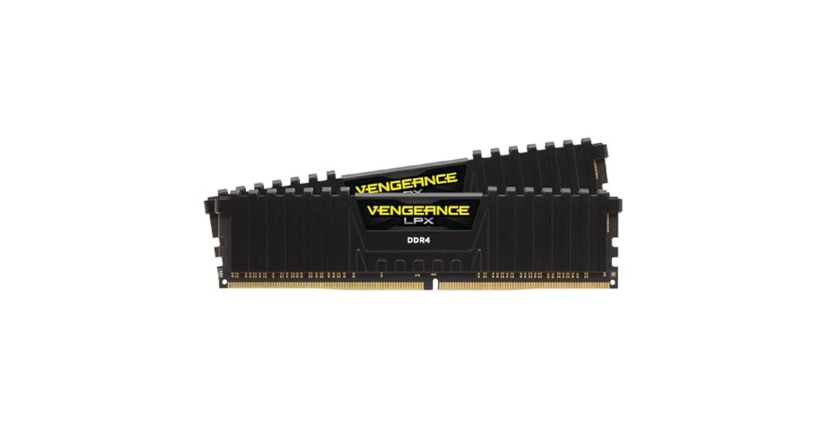 CORSAIR DDR4-3200MHz デスクトップPC用 メモリ VENGEANCE LPX シリーズ 32GB [16GB×2枚] CMK32GX4M2E3200C16 の商品画像