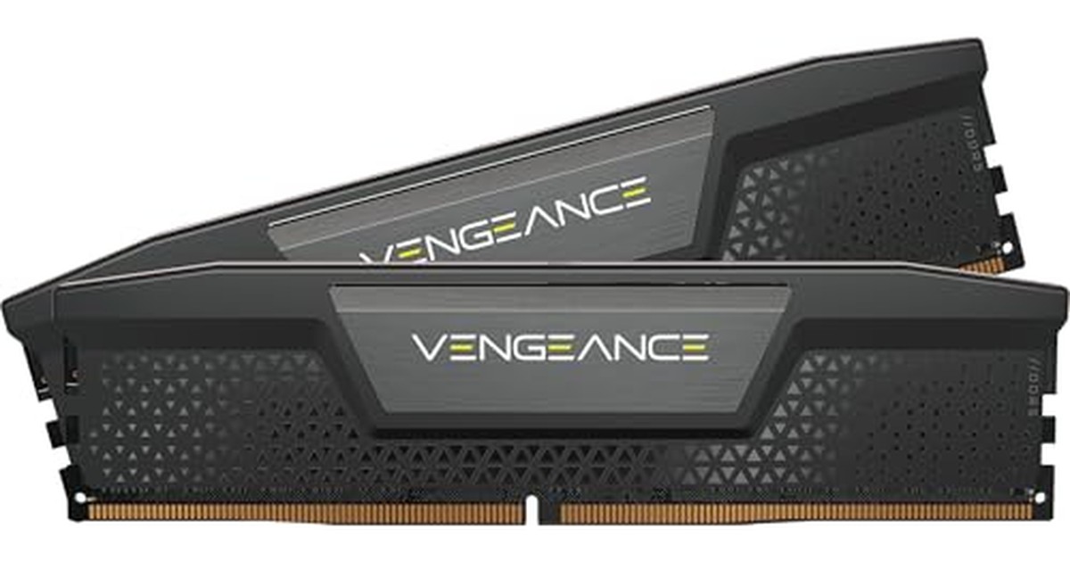 CORSAIR DDR5-5600MHz デスクトップPC用メモリ VENGEANCE DDR5シリーズ (Overclock PMIC) Intel XMP メモリキット 96GB ブラック [48GB×2枚] CMK96GX5M2B5600C40 の商品画像