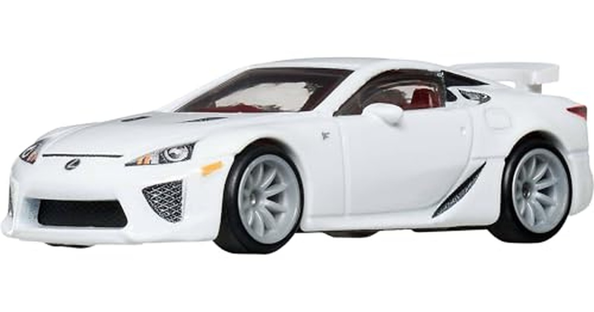 ホットウィール(Hot Wheels) カーカルチャー タイムレス アイコンズ レクサス LFA 乗り物おもちゃ ミニカー 3歳から ホワイト JBK57 の商品画像