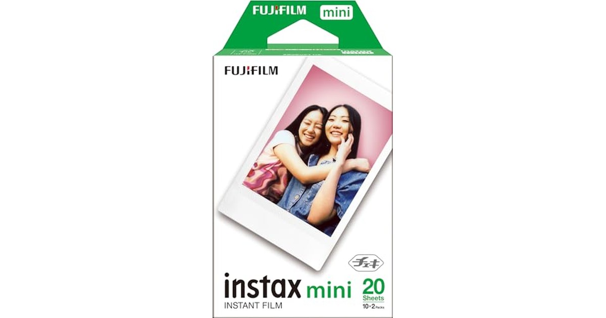 富士フイルム(FUJIFILM) インスタントカメラ チェキ用フィルム 20枚入 INSTAX MINI JP 2 の商品画像