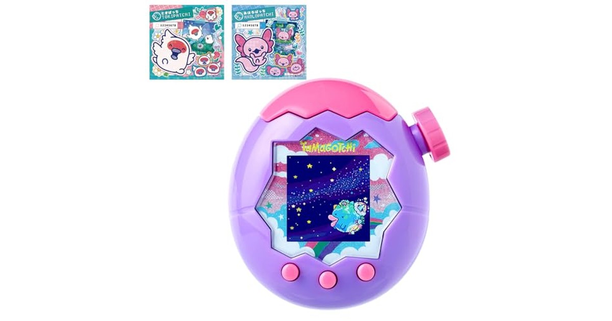 [バンダイ(BANDAI)] Tamagotchi Paradise - Purple Sky（特典：Amazon.co.jp限定『たまラボステッカー：ときぱっち』＆『たまラボステッカー：あほろぱっち』付き）対象年齢 6才以上 たまごっちパラダイス の商品画像