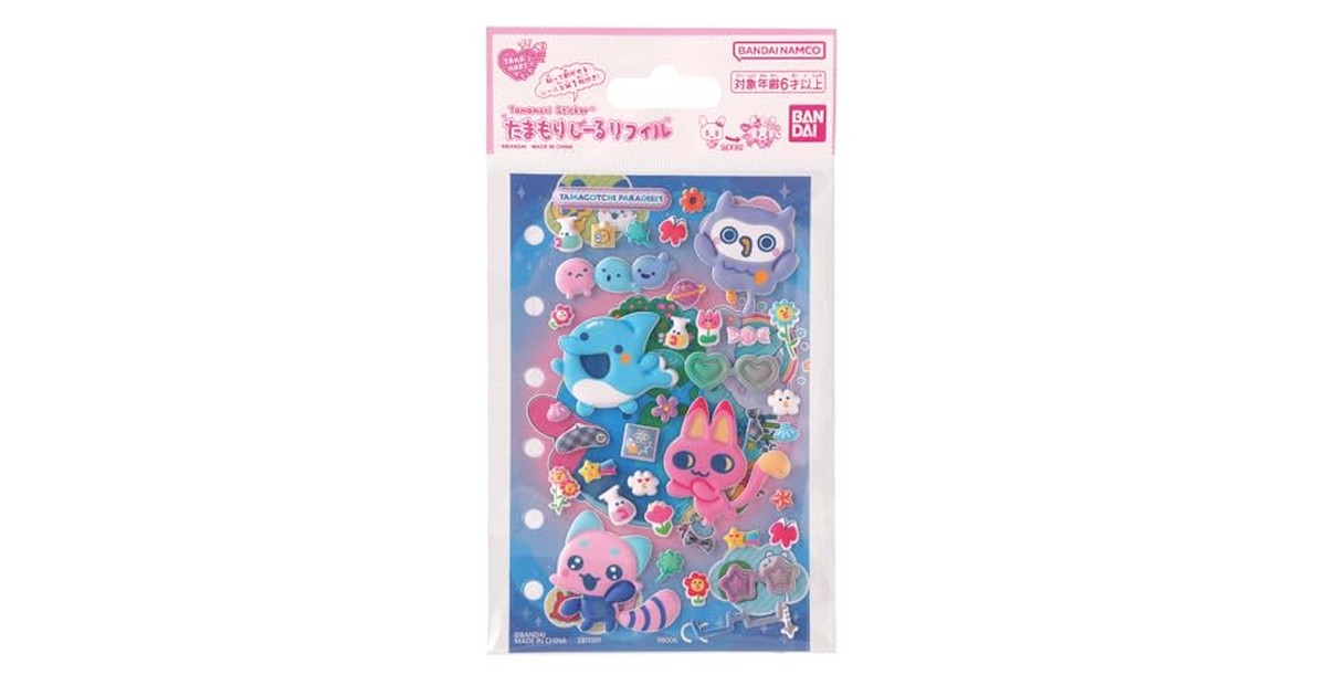 [バンダイ(BANDAI)] たまもりしーるリフィル Tamagotchi Paradiseセット1 対象年齢 6 才以上 たまごっち の商品画像