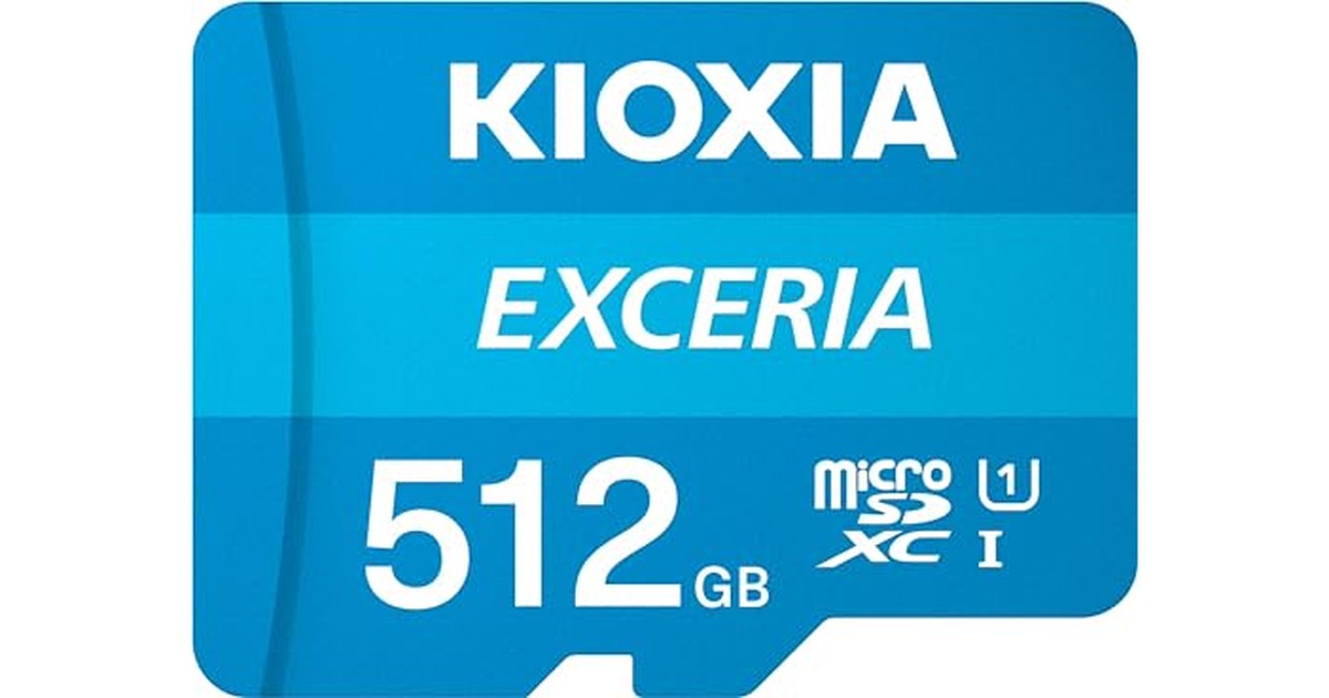 KIOXIA(キオクシア) 旧東芝メモリ microSD 512GB UHS-I Class10 (最大読出速度100MB/s) Nintendo Switch動作確認済 国内サポート正規品 メーカー保証5年 KLMEA512G の商品画像