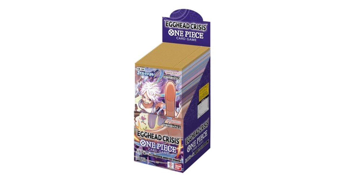 バンダイ(BANDAI) ONE PIECEカードゲーム エクストラブースター EGGHEAD CRISIS【EB-04】 (BOX)24パック入り の商品画像