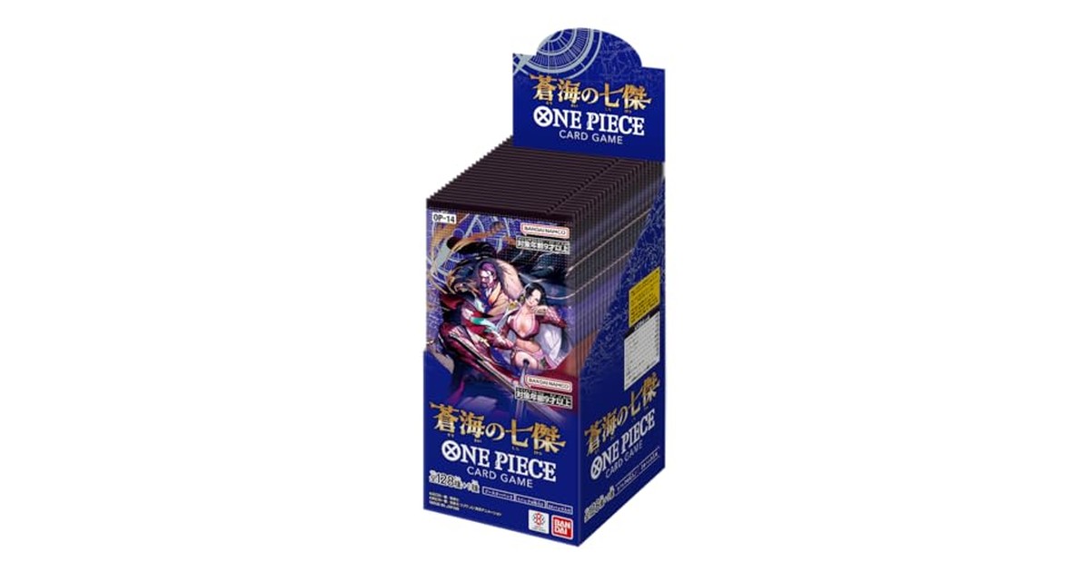 バンダイ(BANDAI) ONE PIECEカードゲーム 蒼海の七傑【OP-14】 (BOX)24パック入り の商品画像