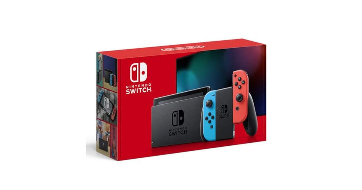 【整備済み品】 Nintendo Switch ネオンブルー・ネオンレッド HAC-S-KABAA (整備済み品) の商品画像