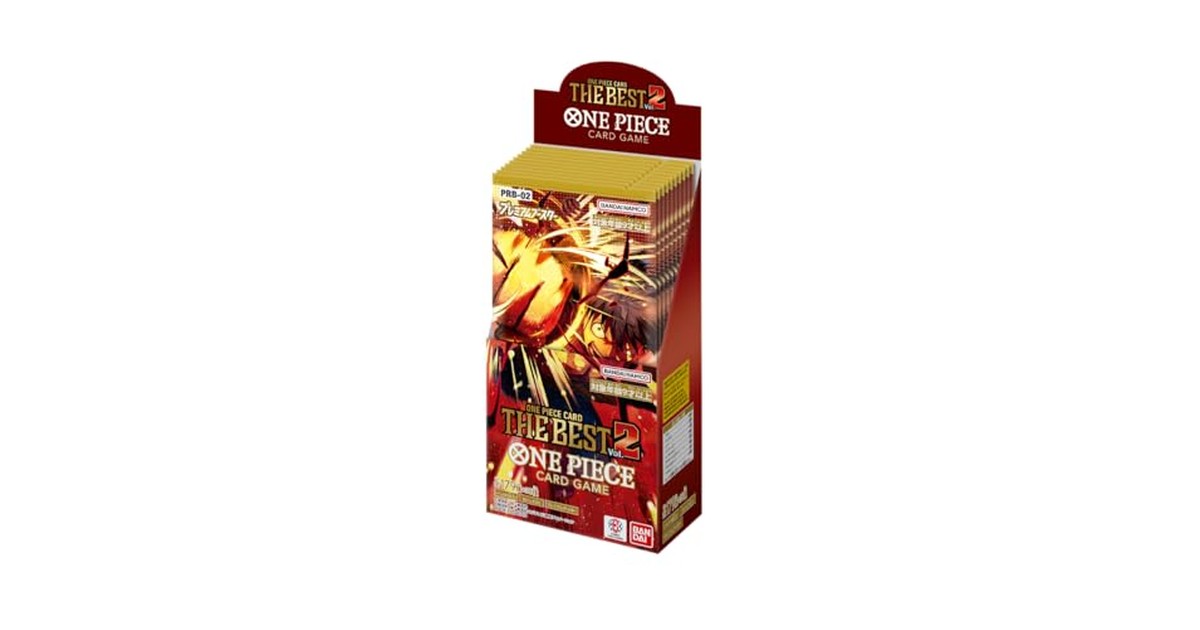 バンダイ(BANDAI) ONE PIECEカードゲーム プレミアムブースター ONE PIECE CARD THE BEST vol.2【PRB-02】 (BOX)10パック入り の商品画像