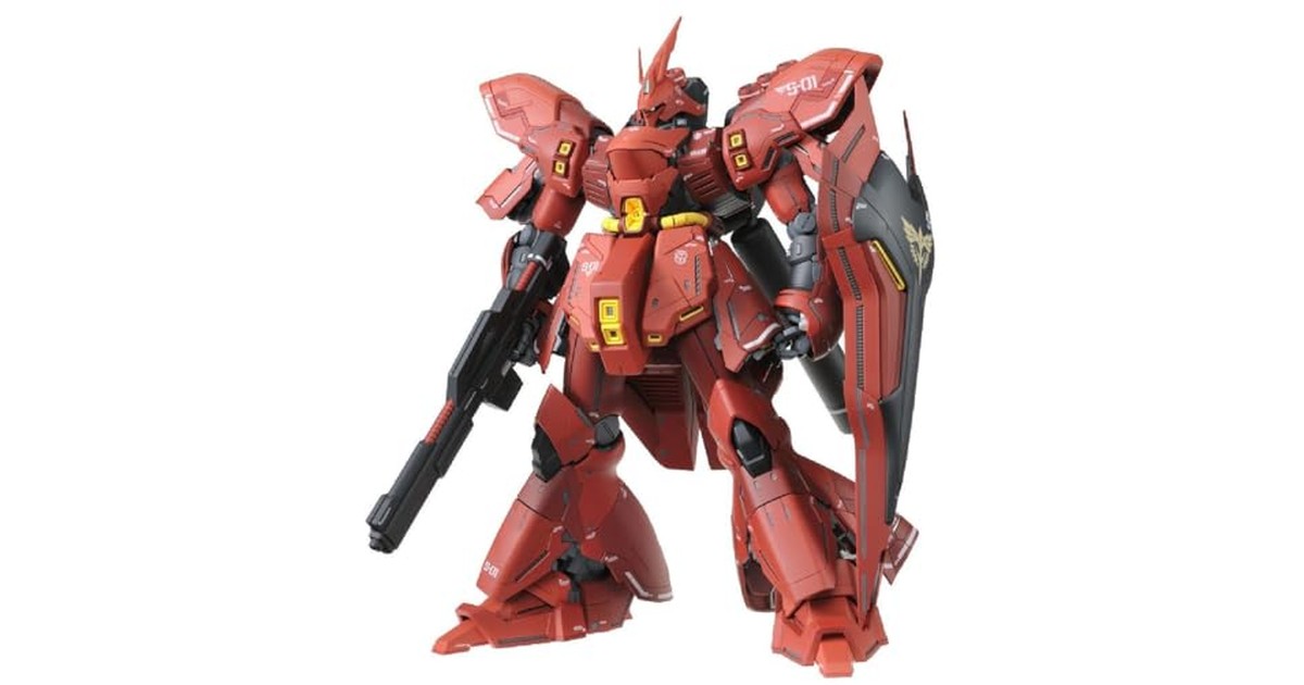 MG 機動戦士ガンダム 逆襲のシャア MSN-04 サザビー Ver.Ka 1/100スケール 色分け済みプラモデル の商品画像