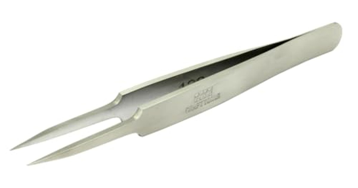 タミヤ クラフトツールシリーズ No.48 精密ピンセット ストレートタイプ プラモデル用工具 74048 の商品画像