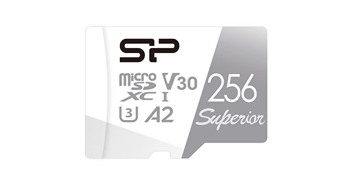 SP Silicon Power シリコンパワー microSD 256GB 【Nintendo Switch 動作確認済】4K対応 UHS-I U3 V30 A2 規格 Ultra HD 最大速度100MB/s 5年保証 SP256GBSTXDA2V20SP の商品画像