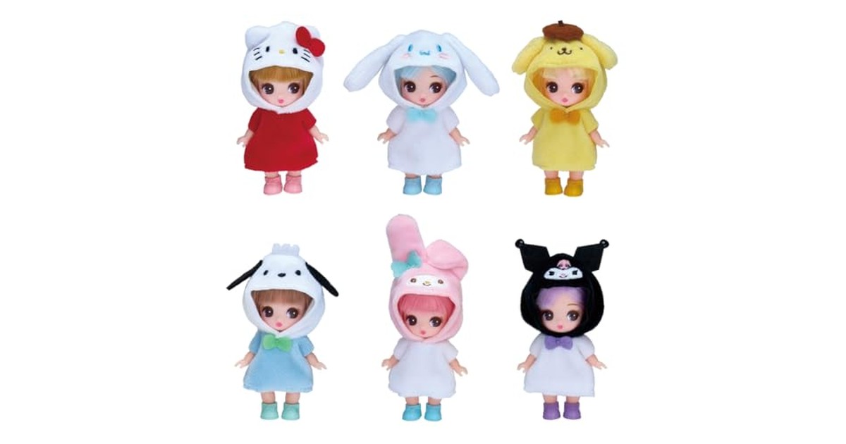 タカラトミー(TAKARA TOMY) リカちゃん ドール ぷちリカちゃん サンリオキャラクターズコレクション DP-BOX 着せ替え おままごと おもちゃ 3歳以上 の商品画像
