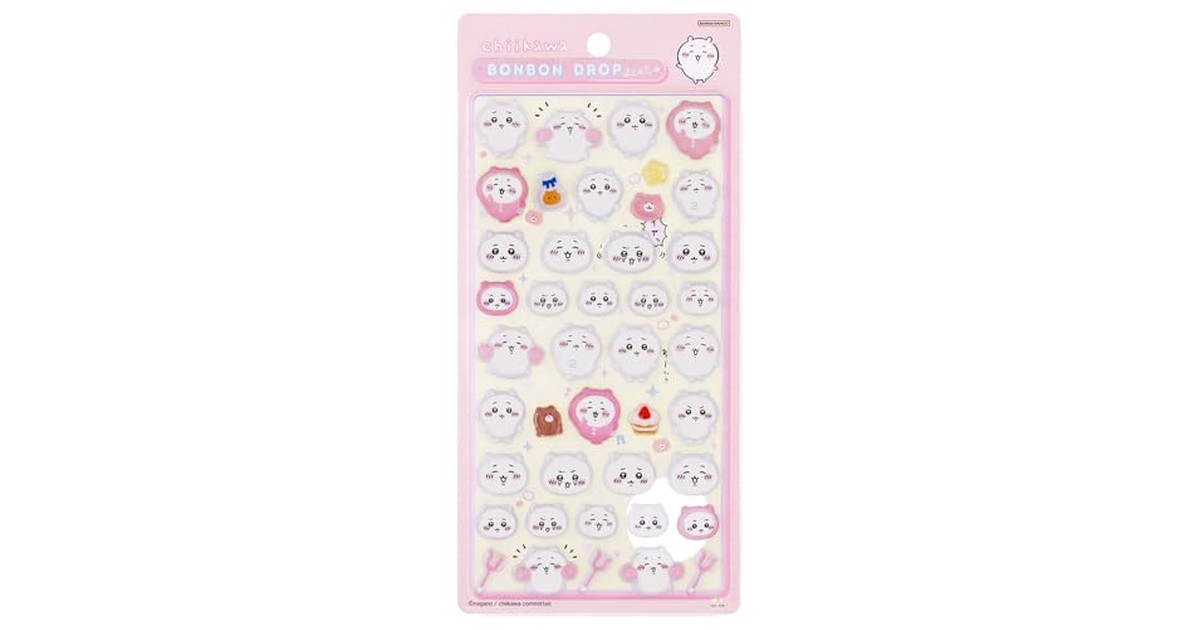 サンスター文具(Sun-Star Stationery) ちいかわ グッズ ボンボンドロップシール ちいかわ S8542899 の商品画像