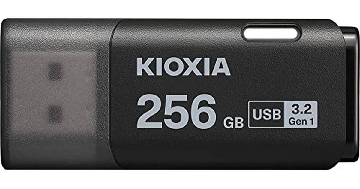 KIOXIA(キオクシア)【日本製】USBフラッシュメモリ 256GB USB3.2 Gen1 国内サポート正規品 KLU301A256GK の商品画像