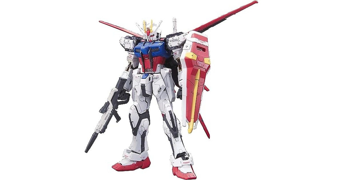 BANDAI SPIRITS(バンダイ スピリッツ) RG 機動戦士ガンダムSEED エールストライクガンダム 1/144スケール 色分け済みプラモデル の商品画像