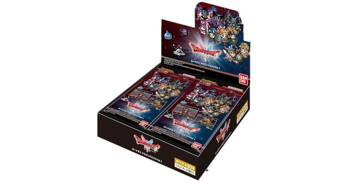 [バンダイ(BANDAI)] カードダス ドラゴンクエストVol.1(パック)（BOX20個入り） の商品画像