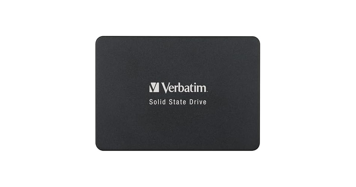 Verbatim バーベイタム 内蔵SSD 2.5 インチ SATA III 7mm Vi550シリーズ 256GB 最大読込 520MB/s 国内代理店IO Dataサポート 49351-J の商品画像