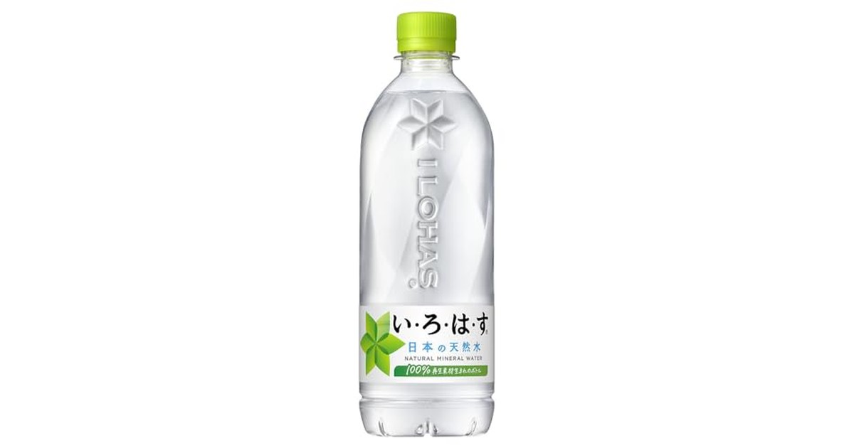 コカ・コーラ い・ろ・は・す 天然水 540mlPET×24本 の商品画像