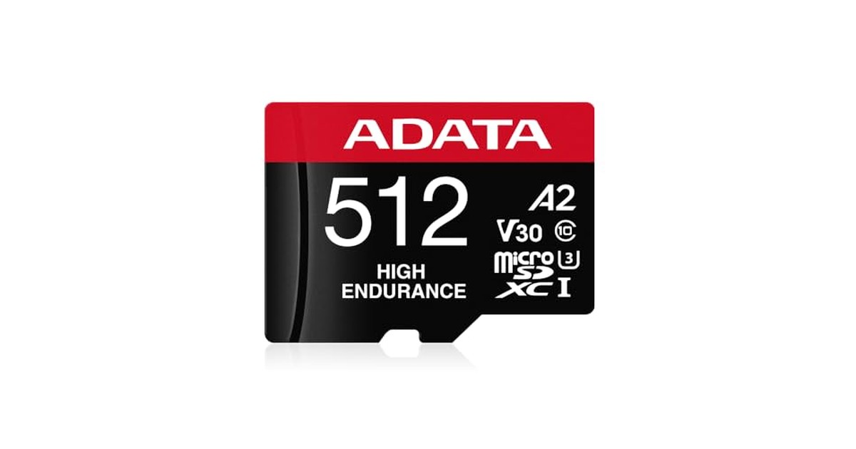 【エイデータ】 microSD 512GB 防犯カメラ ドラレコ GoPro UHS-I クラス10 / V30 / A2 256GB SD 6.0 最大読込速度100MB/秒 High endurance 高耐久 microSDXC/SDHC UHS-I カード AUSDX512GUI3V30SHA2-RA1-I の商品画像