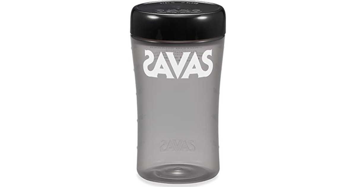 ザバス(SAVAS) プロテインシェイカー 500ml 黒(ブラック) 明治【Amazon.co.jp限定】 の商品画像