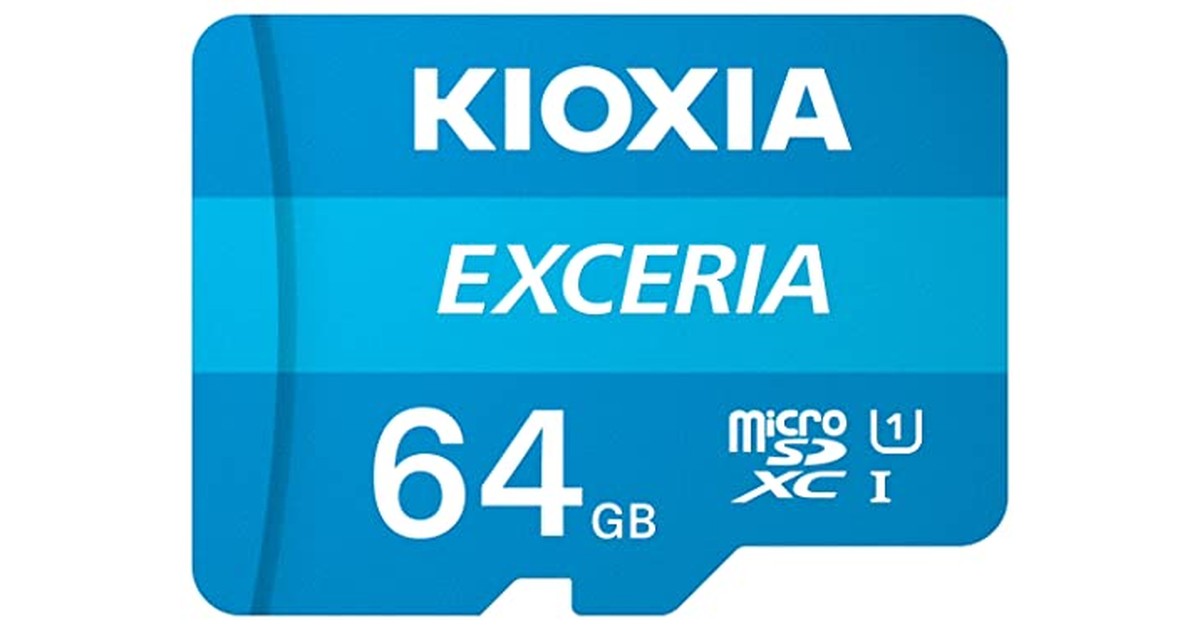 KIOXIA(キオクシア) 旧東芝メモリ microSD 64GB UHS-I Class10 (最大読出速度100MB/s) Nintendo Switch動作確認済 国内サポート正規品 メーカー保証5年 KLMEA064G の商品画像