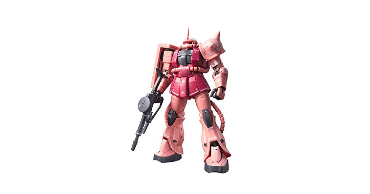 BANDAI SPIRITS(バンダイ スピリッツ) RG 機動戦士ガンダム MS-06S シャア専用ザク 1/144スケール 色分け済みプラモデル の商品画像