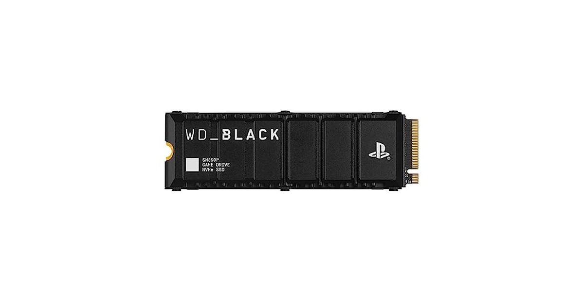 ウエスタンデジタル Western Digital 内蔵SSD 4TB PS5公式ライセンス版 WD_Black SN850P PCIe Gen4 M.2-2280 (読取り最大 7,300MB/秒) WDBBYV0040BNC-WRSN の商品画像