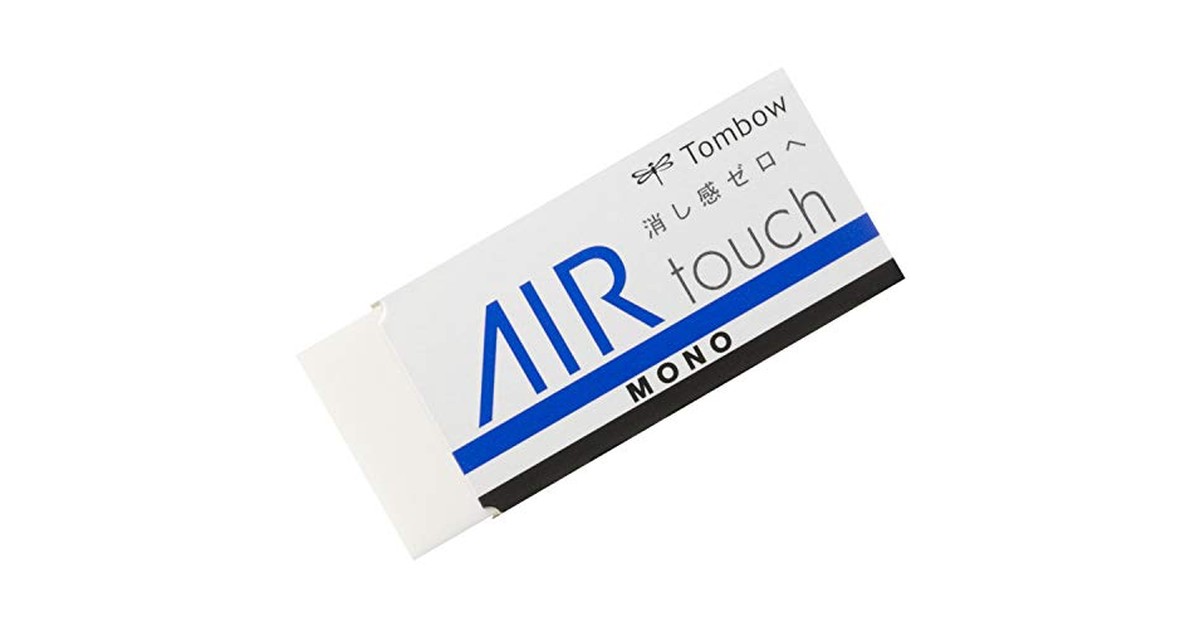 トンボ鉛筆 MONO 消しゴム モノエアタッチパック JCB-114 の商品画像