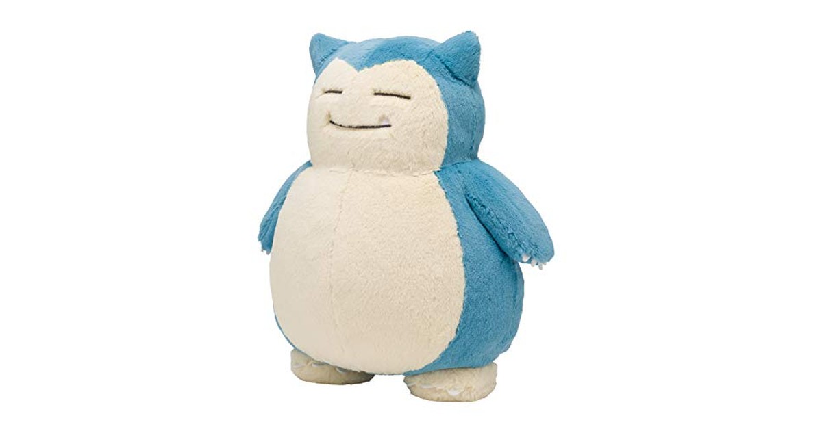 ポケモンセンターオリジナル ふわふわ抱きぬいぐるみ カビゴン 42×36×16(H×W×D:㎝) の商品画像