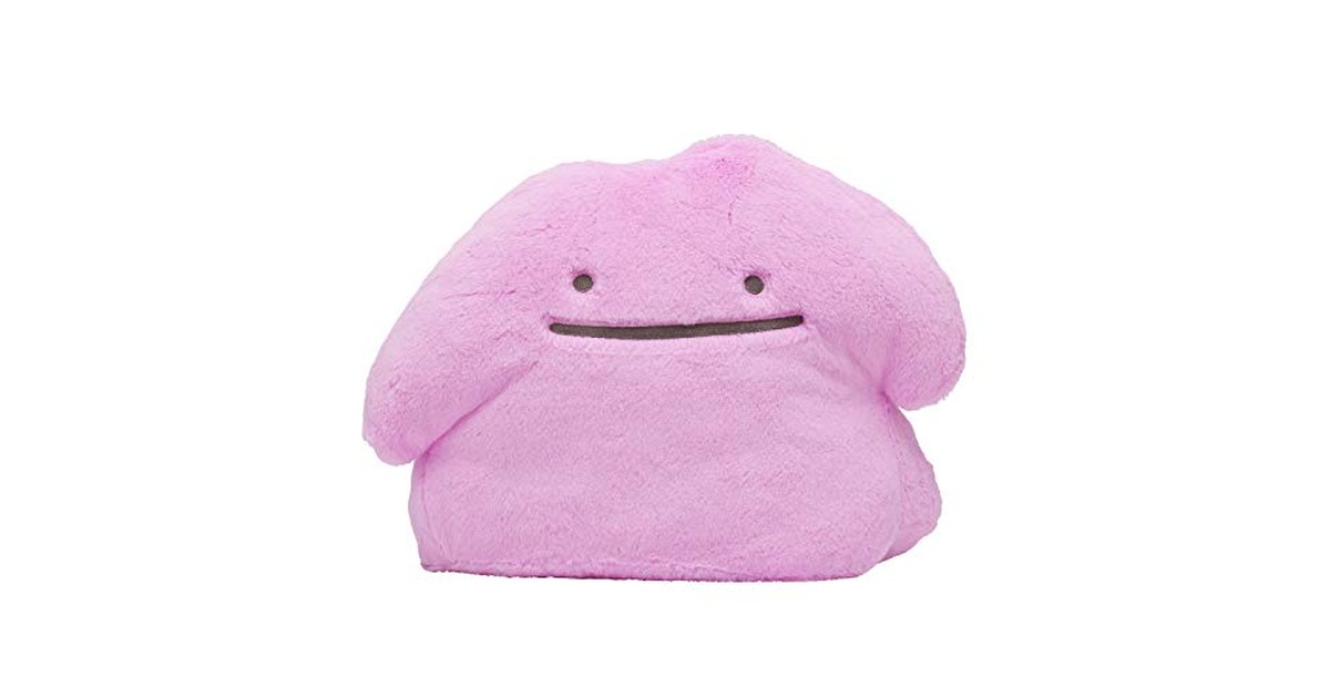 ポケモンセンターオリジナル ふわふわ抱きぬいぐるみ メタモン 28×37×22(H×W×D:㎝) の商品画像