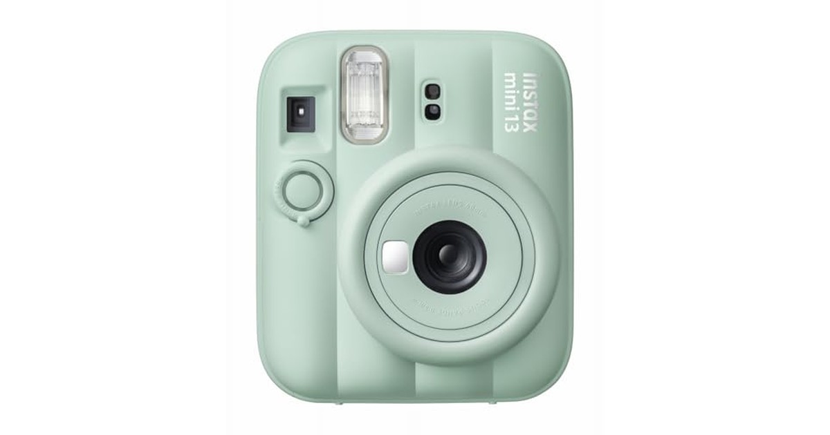 富士フイルム(FUJIFILM) チェキ インスタントカメラ instax mini 13 ラグーングリーン INS MINI 13 GREEN の商品画像