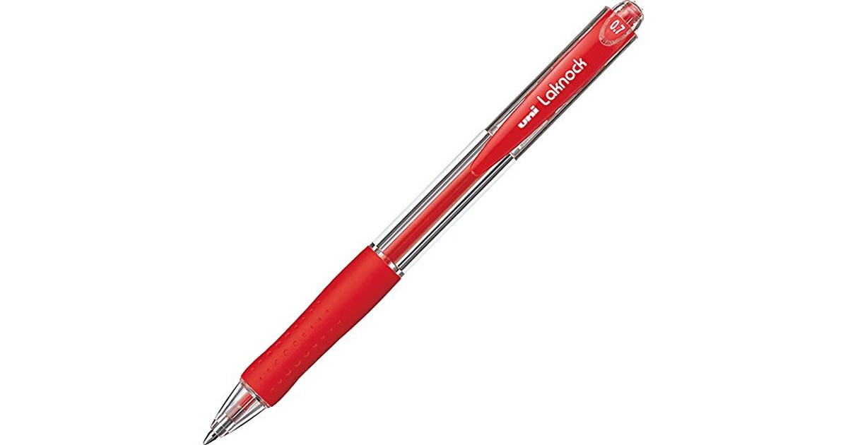 三菱鉛筆(Mitsubishi Pencil) 油性ボールペン ベリー楽ノック 0.7 赤 SN10007.15 の商品画像