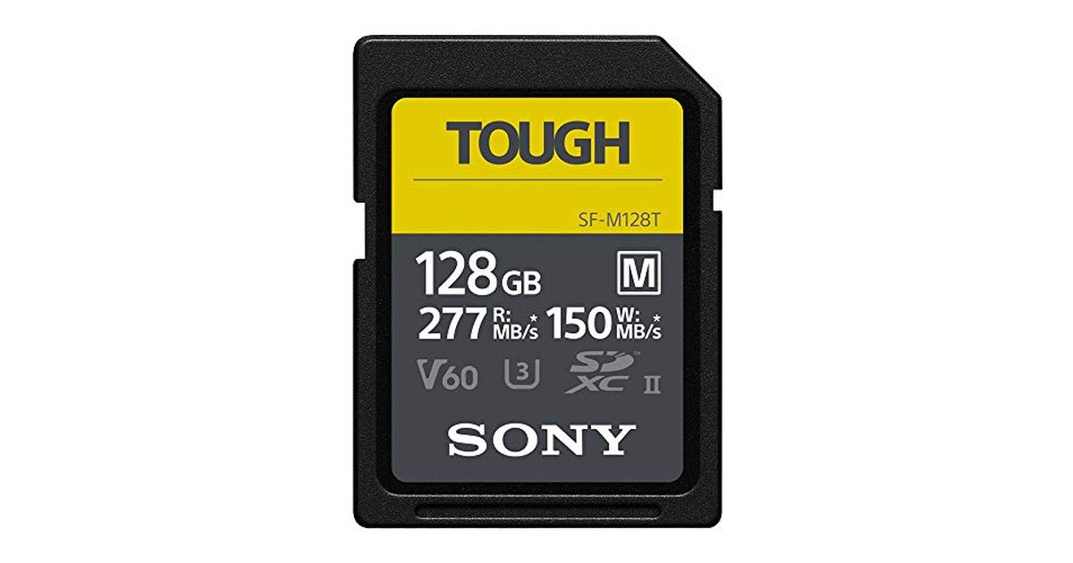 ソニー SONY SDXC メモリーカード 128GB SF-M128T Class10 UHS-II対応 タフ仕様 の商品画像