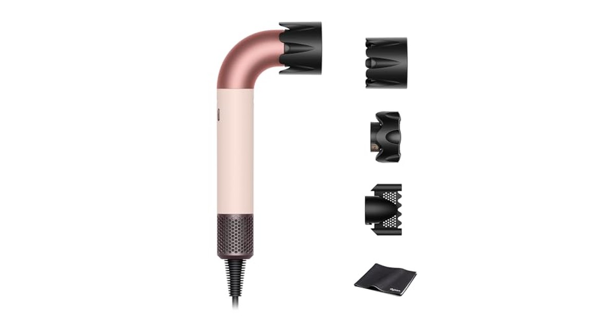 Dyson(ダイソン) ドライヤー Dyson Supersonic r™ヘアドライヤー セラミックピンク (HD17 VLP AM) 大風量 速乾 軽量【Amazon.co.jp限定】【プロも認める、ダイソン最軽量ドライヤー²】 の商品画像
