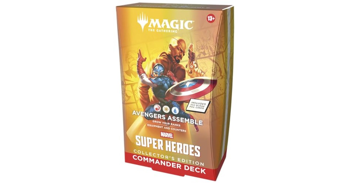 マジック：ザ・ギャザリング | マーベル スーパー・ヒーローズ 統率者デッキ Collector's Edition 『アベンジャーズ・アッセンブル』 英語版 MTG トレカ ウィザーズ・オブ・ザ・コースト MSH D53620000 の商品画像