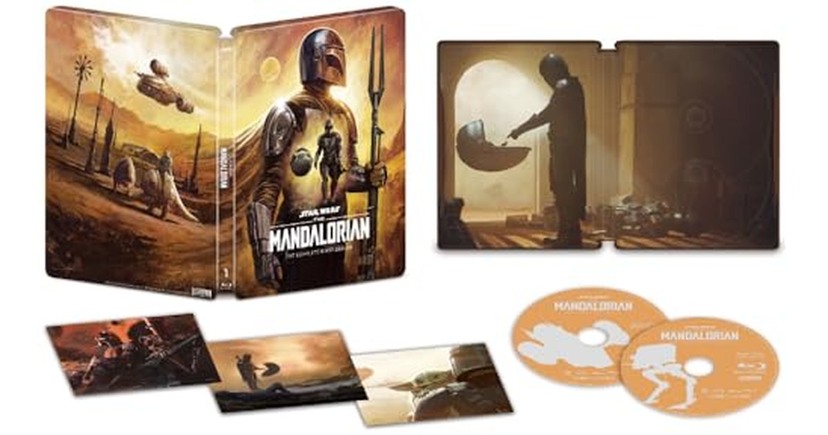マンダロリアン　シーズン1 Blu-ray コレクターズ・エディション スチールブック [Blu-ray] の商品画像
