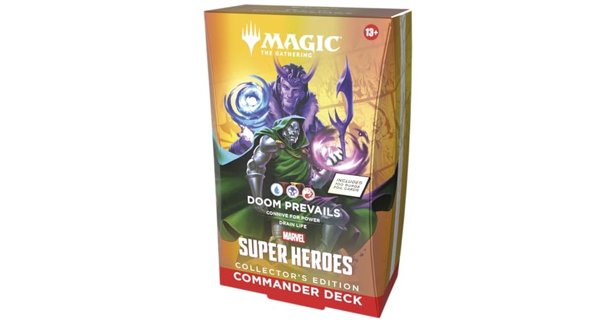 マジック：ザ・ギャザリング | マーベル スーパー・ヒーローズ 統率者デッキ Collector's Edition 『最後はドゥームが勝つ』 英語版 MTG トレカ ウィザーズ・オブ・ザ・コースト MSH D53620000 の商品画像