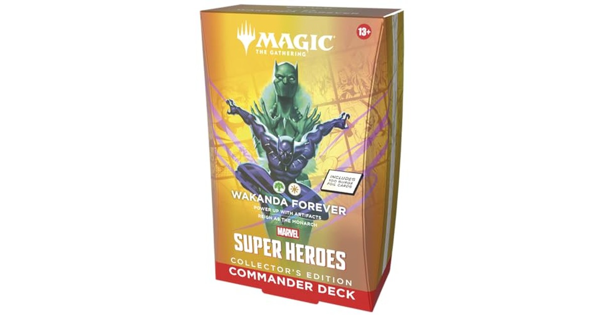 マジック：ザ・ギャザリング | マーベル スーパー・ヒーローズ 統率者デッキ Collector's Edition 『ワカンダは永遠なり』 英語版 MTG トレカ ウィザーズ・オブ・ザ・コースト MSH D53620000 の商品画像