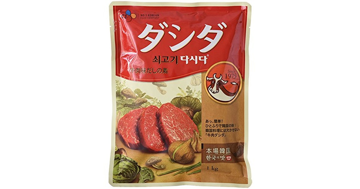 CHEILJEDANG(ジェイルジェダン) シージェイジャパン 牛ダシダ 1kg の商品画像