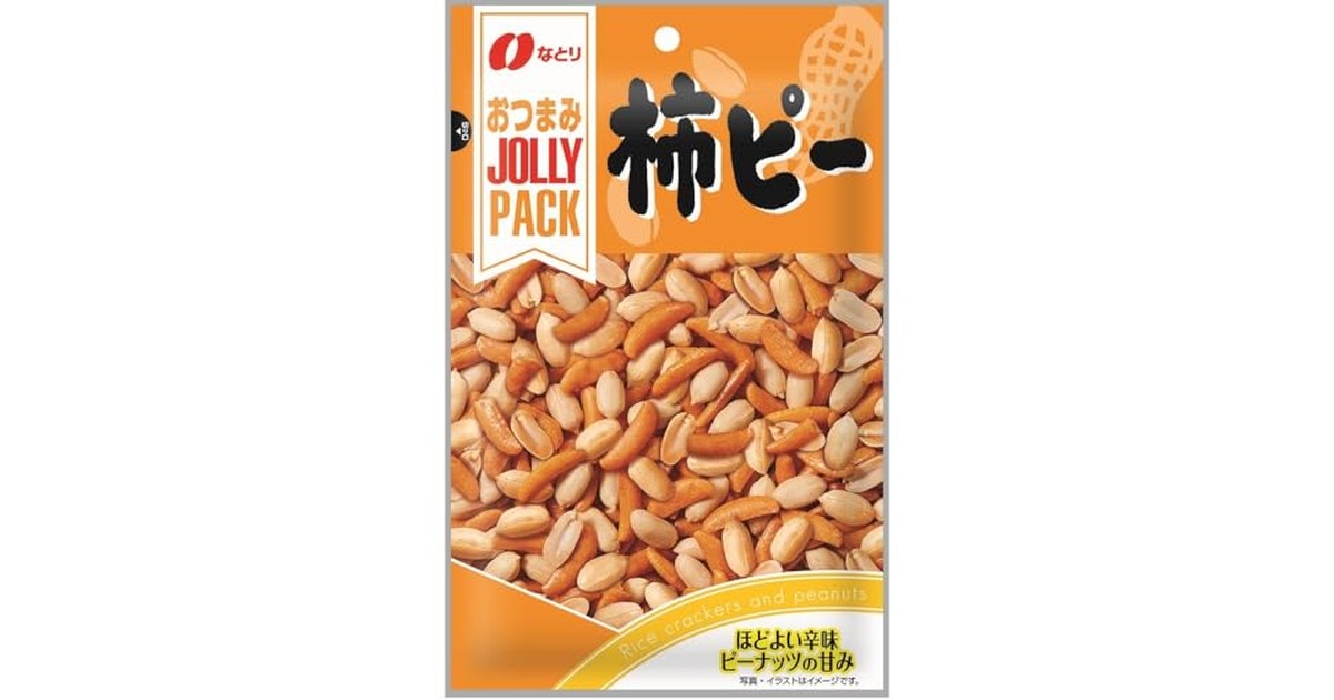 なとり ジョリーパック 柿ピー 90g の商品画像